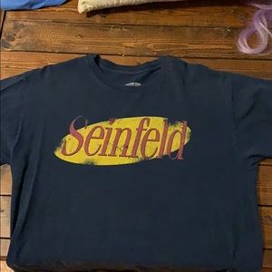 Navy Blue Seinfeld logo Tee